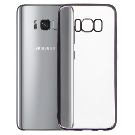 ETUI GUMA HYBRID SAMSUNG GALAXY S8 CZARNY