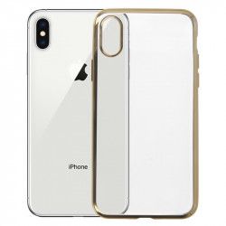 ETUI GUMA HYBRID IPHONE X/XS ZŁOTY