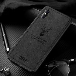 ETUI DEER SAMSUNG S9 CZARNY