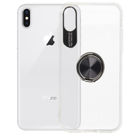 ETUI 3w1 RING 360 IPHONE X XS TRANSPARENTNY