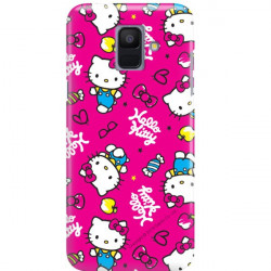 SAMSUNG GALAXY A6 2018  HELLO KITTY WZÓR HK101