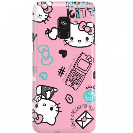SAMSUNG GALAXY A8 2018 / A5 2018  HELLO KITTY WZÓR HK128
