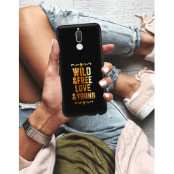 ETUI NA TELEFON HUAWEI MATE 10 LITE NEON MIENIĄCE SIĘ ZLC111