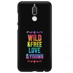 ETUI NA TELEFON HUAWEI MATE 10 LITE NEON MIENIĄCE SIĘ ZLR111