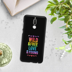 ETUI NA TELEFON HUAWEI MATE 10 LITE NEON MIENIĄCE SIĘ ZLR111