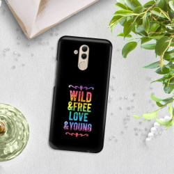 ETUI NA TELEFON HUAWEI MATE 20 LITE NEON MIENIĄCE SIĘ ZLR111