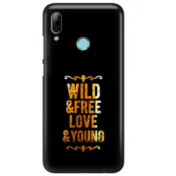 ETUI NA TELEFON HUAWEI P SMART 2019 NEON MIENIĄCE SIĘ ZLC111