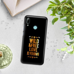 ETUI NA TELEFON HUAWEI P SMART 2019 NEON MIENIĄCE SIĘ ZLC111