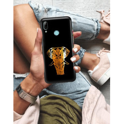 ETUI NA TELEFON HUAWEI P SMART 2019 NEON MIENIĄCE SIĘ ZLC112