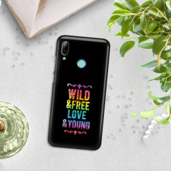 ETUI NA TELEFON HUAWEI P SMART 2019 NEON MIENIĄCE SIĘ ZLR111