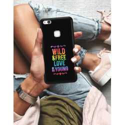 ETUI NA TELEFON HUAWEI P10 LITE NEON MIENIĄCE SIĘ ZLR111