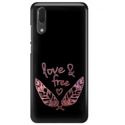 ETUI NA TELEFON HUAWEI P20 NEON MIENIĄCE SIĘ ZLD113