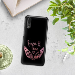 ETUI NA TELEFON HUAWEI P20 NEON MIENIĄCE SIĘ ZLD113