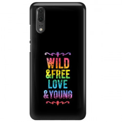 ETUI NA TELEFON HUAWEI P20 NEON MIENIĄCE SIĘ ZLR111