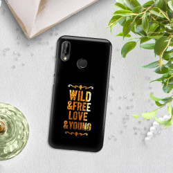 ETUI NA TELEFON HUAWEI P20 LITE NEON MIENIĄCE SIĘ ZLC111