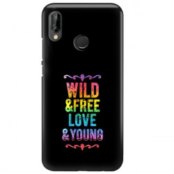 ETUI NA TELEFON HUAWEI P20 LITE NEON MIENIĄCE SIĘ ZLR111