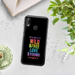 ETUI NA TELEFON HUAWEI P20 LITE NEON MIENIĄCE SIĘ ZLR111