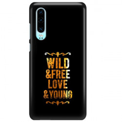 ETUI NA TELEFON HUAWEI P30 NEON MIENIĄCE SIĘ ZLC111