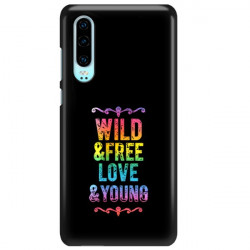 ETUI NA TELEFON HUAWEI P30 NEON MIENIĄCE SIĘ ZLR111