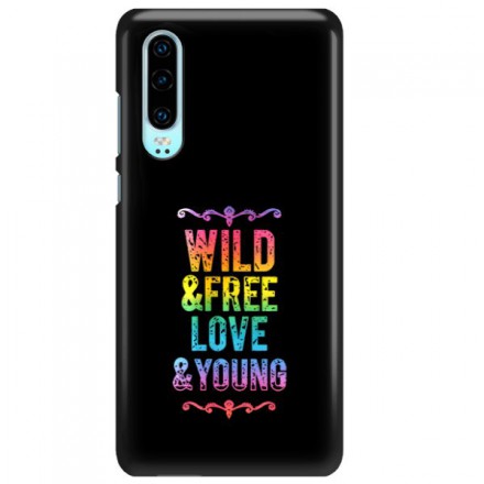 ETUI NA TELEFON HUAWEI P30 NEON MIENIĄCE SIĘ ZLR111