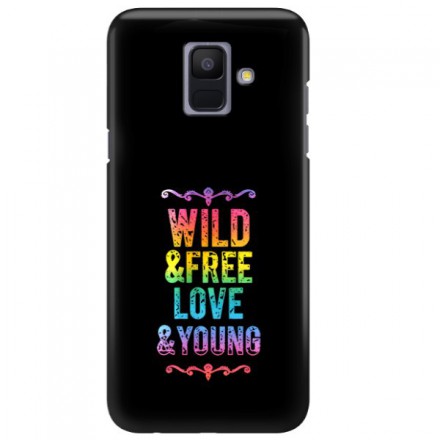 ETUI NA TELEFON SAMSUNG GALAXY A6 2018 NEON MIENIĄCE SIĘ ZLR111