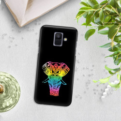 ETUI NA TELEFON SAMSUNG GALAXY A6 2018 NEON MIENIĄCE SIĘ ZLR112