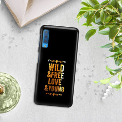 ETUI NA TELEFON SAMSUNG GALAXY A7 2018 NEON MIENIĄCE SIĘ ZLC111
