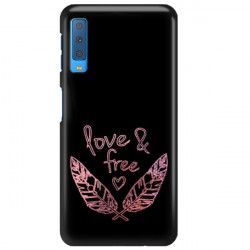 ETUI NA TELEFON SAMSUNG GALAXY A7 2018 NEON MIENIĄCE SIĘ ZLD113