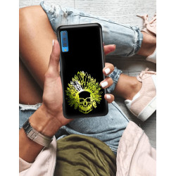 ETUI NA TELEFON SAMSUNG GALAXY A7 2018 NEON MIENIĄCE SIĘ ZLI120