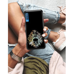 ETUI NA TELEFON SAMSUNG GALAXY A7 2018 NEON MIENIĄCE SIĘ ZLN120