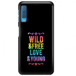 ETUI NA TELEFON SAMSUNG GALAXY A7 2018 NEON MIENIĄCE SIĘ ZLR111
