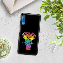 ETUI NA TELEFON SAMSUNG GALAXY A7 2018 NEON MIENIĄCE SIĘ ZLR112
