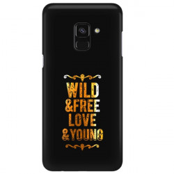 ETUI NA TELEFON SAMSUNG GALAXY A8 PLUS 2018 NEON MIENIĄCE SIĘ ZLC111