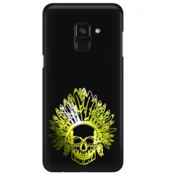 ETUI NA TELEFON SAMSUNG GALAXY A8 PLUS 2018 NEON MIENIĄCE SIĘ ZLI120