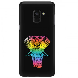 ETUI NA TELEFON SAMSUNG GALAXY A8 PLUS 2018 NEON MIENIĄCE SIĘ ZLR112