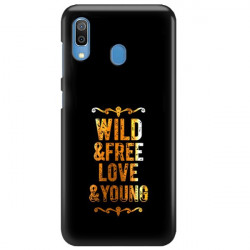 ETUI NA TELEFON SAMSUNG GALAXY A30 NEON MIENIĄCE SIĘ ZLC111