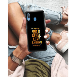 ETUI NA TELEFON SAMSUNG GALAXY A30 NEON MIENIĄCE SIĘ ZLC111