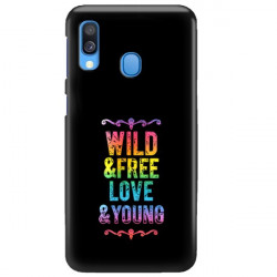 ETUI NA TELEFON SAMSUNG GALAXY A40 NEON MIENIĄCE SIĘ ZLR111