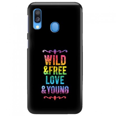 ETUI NA TELEFON SAMSUNG GALAXY A40 NEON MIENIĄCE SIĘ ZLR111