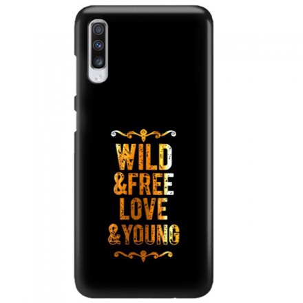 ETUI NA TELEFON SAMSUNG GALAXY A70 NEON MIENIĄCE SIĘ ZLC111