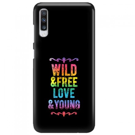 ETUI NA TELEFON SAMSUNG GALAXY A70 NEON MIENIĄCE SIĘ ZLR111