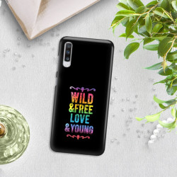 ETUI NA TELEFON SAMSUNG GALAXY A70 NEON MIENIĄCE SIĘ ZLR111