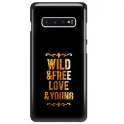 ETUI NA TELEFON SAMSUNG GALAXY S10 PLUS NEON MIENIĄCE SIĘ ZLC111