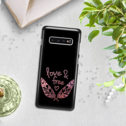 ETUI NA TELEFON SAMSUNG GALAXY S10 PLUS NEON MIENIĄCE SIĘ ZLD113