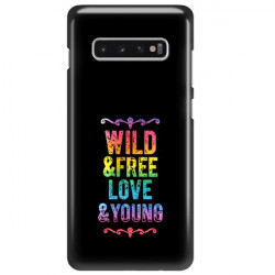 ETUI NA TELEFON SAMSUNG GALAXY S10 PLUS NEON MIENIĄCE SIĘ ZLR111