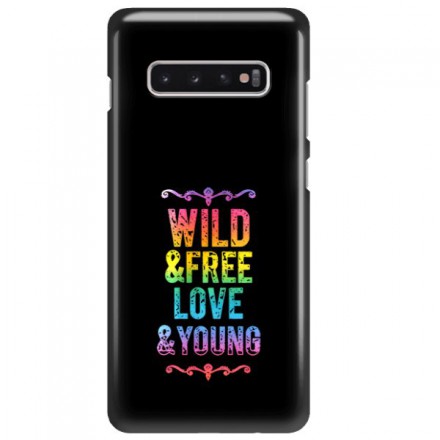 ETUI NA TELEFON SAMSUNG GALAXY S10 PLUS NEON MIENIĄCE SIĘ ZLR111