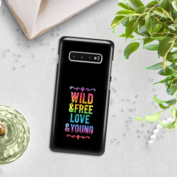 ETUI NA TELEFON SAMSUNG GALAXY S10 PLUS NEON MIENIĄCE SIĘ ZLR111
