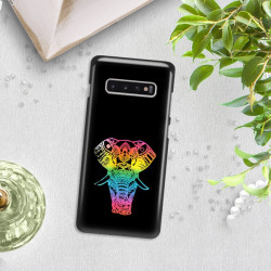 ETUI NA TELEFON SAMSUNG GALAXY S10 PLUS NEON MIENIĄCE SIĘ ZLR112