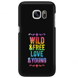 ETUI NA TELEFON SAMSUNG GALAXY S7 NEON MIENIĄCE SIĘ ZLR111