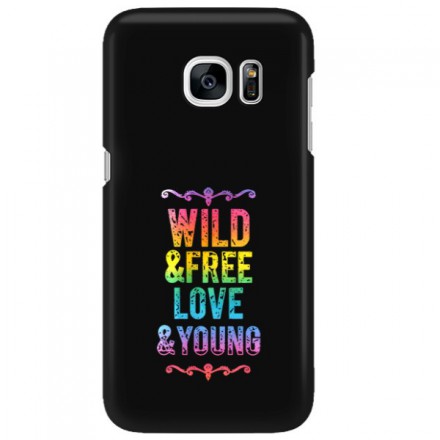 ETUI NA TELEFON SAMSUNG GALAXY S7 NEON MIENIĄCE SIĘ ZLR111